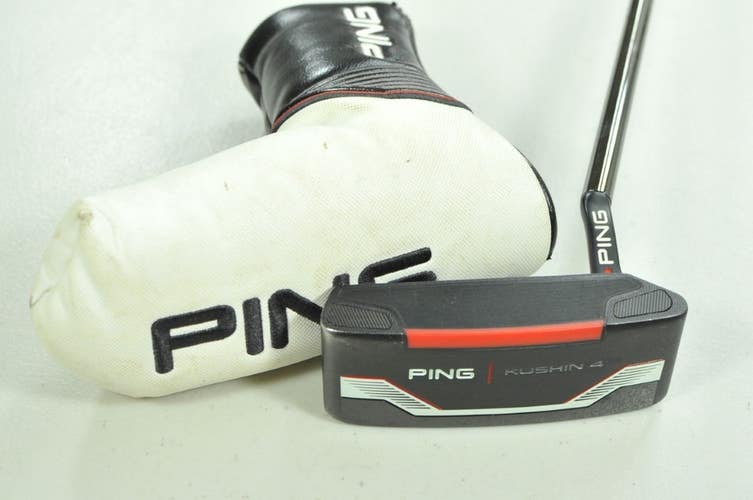 Ping Kushin 4 2021 34" Putter Red Dot Right Strong Arc Steel # 200414