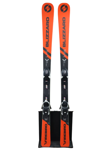 Used 2022 Blizzard Firebird Skis (140cm) w/ Marker 7.0 Bindings