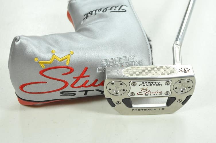 Titleist 2025 Scotty Cameron Studio Style Fastback 1.5 34" Putter RH  # 201170