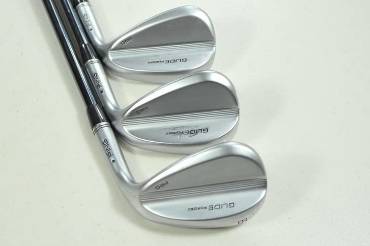 Ping Glide Forged Pro 50*,54*,58* Wedge Set Right Recoil Dart Graphite #201487