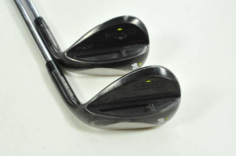Smith Works Laser Milled X-Spin 56*, 60* Wedge Set Right KBS Steel # 201353