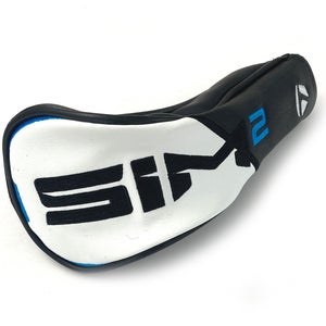 NEW TaylorMade Sim2 White/Black/Blue Hybrid/Rescue Headcover