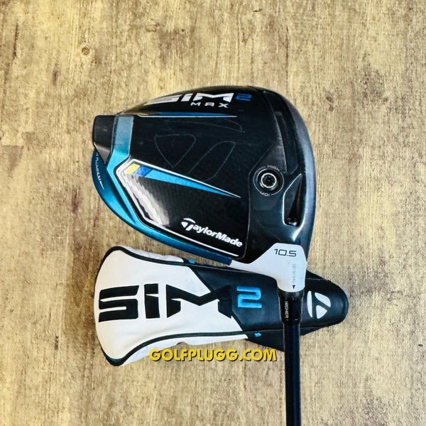10.5 Driver- Taylormade Sim2 Max w/ Headcover / Ventus, Stiff Flex (2282)