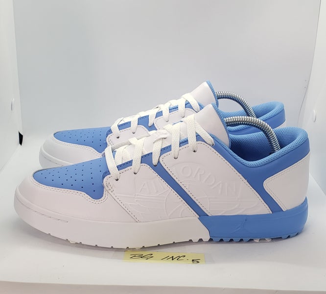 Nike Jordan Nu Retro 1 Low Golf Shoes UNC Mens sz 12 / FZ4153-101 White Blue