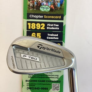 TaylorMade P-760 Forged AW Gap Wedge With X100 Extra Stiff Steel Shaft