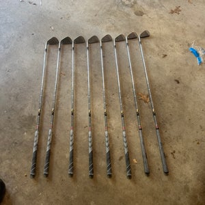 Men's 2015 Slotline Internal II Right Handed Iron Set Stiff Flex Steel Shaft (Used)
