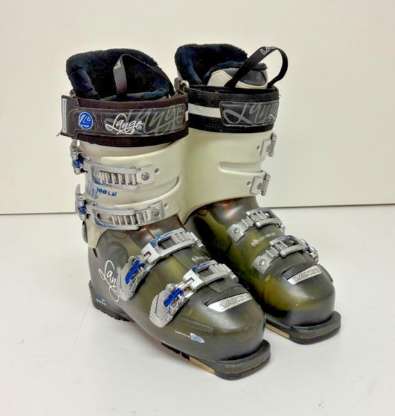 Lange RX 100 LV Warm Inside Women's Alpine Ski Boots MDP 25 US 8 GREAT