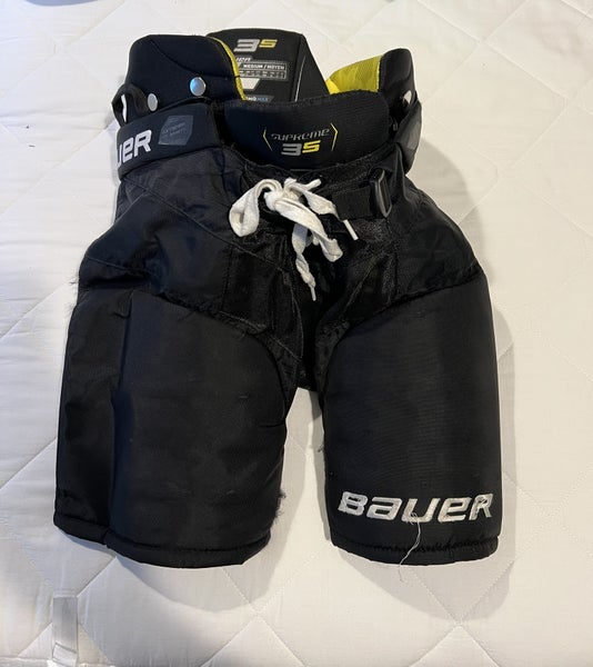 Junior Medium Bauer Supreme 3S Hockey Pants (Used)