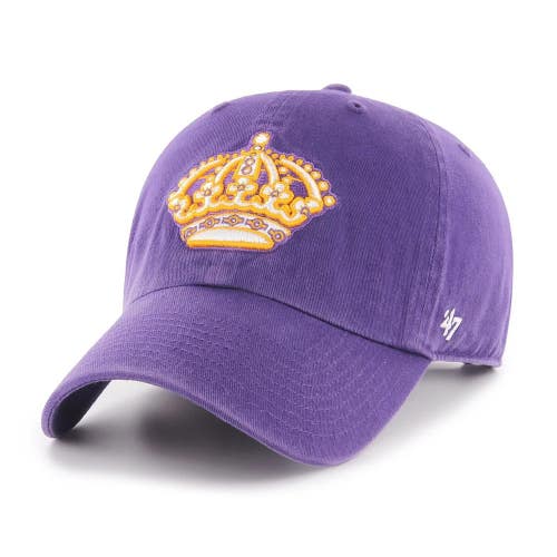 Los Angeles Kings Purple Kings Vintage '47 clean up Dad Hat