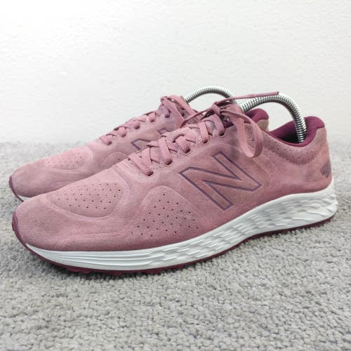 New Balance Fresh Foam Arishi Womens 9 D Wide Running Shoes Pink Suede WARISSP2