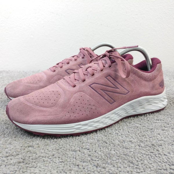 New Balance Fresh Foam Arishi Womens 9 D Wide Running Shoes Pink Suede WARISSP2