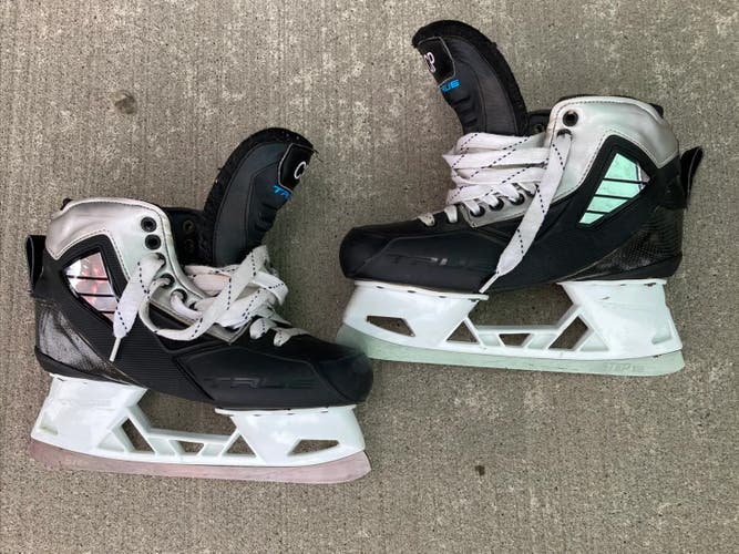 Senior True Custom Pro Hockey Goalie Skates | Size: 7.5