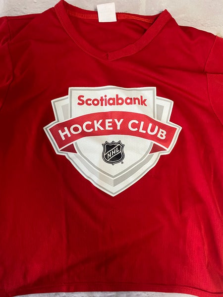 Scotiabank Hockey Club youth large jersey