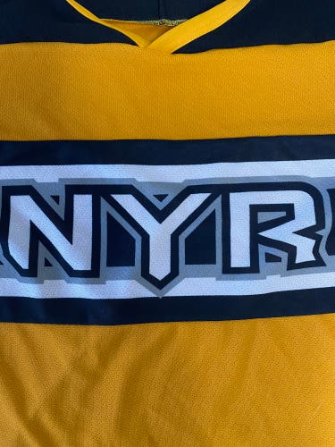 NYR youth XL practice jersey