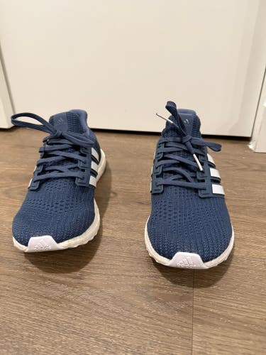 Blue Men's Size M 12.0 (W 13.0) Adult Adidas Ultraboost Shoes (Used)