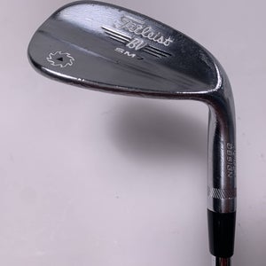 Titleist Vokey SM7 Tour Chrome 50* 8 F-Grind Wedge Steel Mens RH Midsize Grip