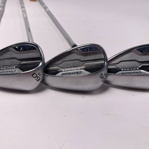 Cleveland CBX Zipcore Wedge Set 52*11 | 56*12 | 60*10 Action Ultralite Ladies RH
