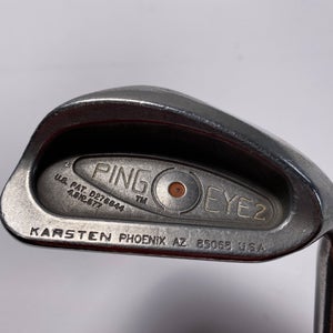 Ping Eye 2 Pitching Wedge PW Orange Dot 2* Flat Karsten ZZ-Lite Wedge Mens RH
