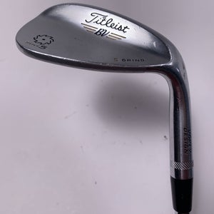 Titleist Vokey SM5 Tour Chrome LW 58* 7 Bounce S-Grind Wedge Steel Mens RH