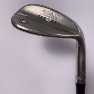 Titleist Vokey SM6 Steel Grey Lob Wedge LW 58* 10 Bounce S-Grind Wedge RH