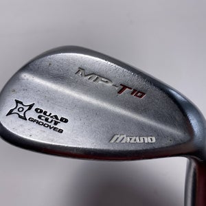 Mizuno MP T 10 White Satin Chrome Wedge 56* 10 True Temper DG Wedge Mens RH