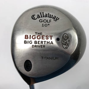 Callaway Biggest Big Bertha Driver 10* BB UL Regular Graphite Mens LH