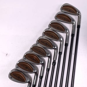 TaylorMade Burner LCG Iron Set 3-PW+SW Bubble 2 R-80 Regular Graphite Mens RH