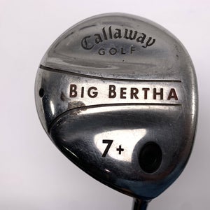Callaway 2004 Big Bertha 7+ Fairway Wood RCH 75w Regular Graphite Mens RH