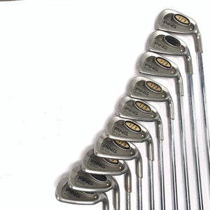 Ping i3 Oversize Iron Set 3-PW+GW+SW White Dot 3* Up Cushin JZ Regular RH