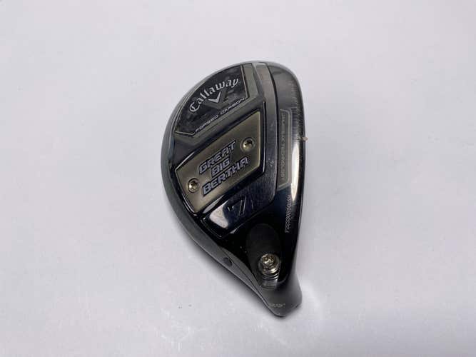 Callaway Great Big Bertha 23 7 Hybrid 29* HEAD ONLY Mens RH