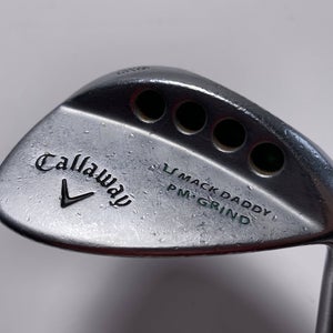 Callaway Mack Daddy Forged Chrome Wedge 56* 13 KBS Tour V Wedge Steel Mens RH