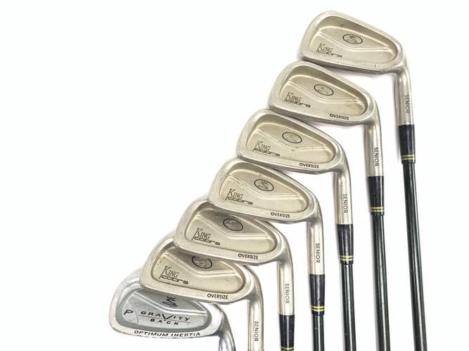 Cobra King Cobra Oversize Senior Iron Set 4-PW AutoClave Senior RH +1'