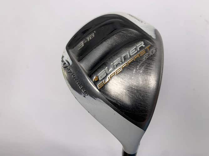 TaylorMade Burner Superfast 2.0 3 Hybrid 18* REAX 60g Regular Graphite Mens RH