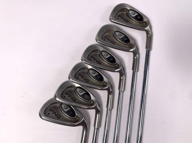 Ping i3 + Iron Set 4-PW Black Dot Regular Steel Mens RH- Missing 5 iron