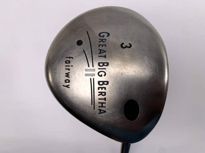 Callaway Great Big Bertha II 3 Fairway Wood 15* GBB System 60 Senior Mens RH