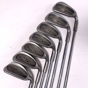 Ping Eye 2 Iron Set 5-PW+SW Black Dot Karsten ZZ-Lite Stiff Steel Mens RH