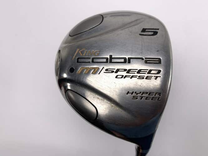 Cobra M Speed Offset 5 Fairway Wood 18*  Bassara M Speed Tuned 55g Womens RH