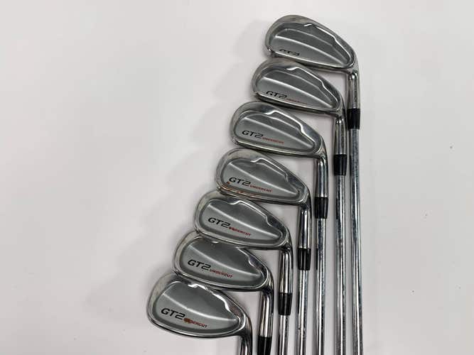 Adams GT 2 Undercut Iron Set 3-PW True Temper Regular RH No 6 iron