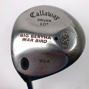 Callaway Big Bertha Warbird Driver 10* BB UL Regular Graphite Mens LH