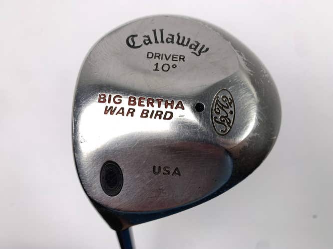Callaway Big Bertha Warbird Driver 10* BB UL Regular Graphite Mens LH