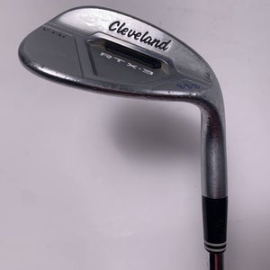 Cleveland RTX 3 Tour Satin Wedge 58* 12 True Temper Dynamic Gold Wedge Steel RH