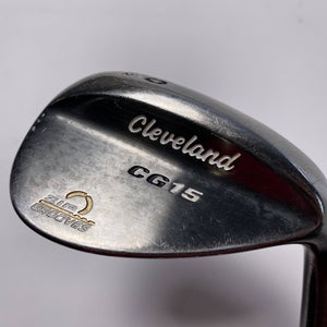 Cleveland CG15 Black Pearl Lob Wedge LW 60* 12 Traction Wedge Steel Mens RH