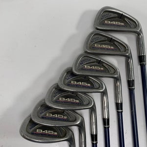 Tommy Armour 845 S Silver Scot Iron Set 5-PW+SW G Force 2 Ladies RH