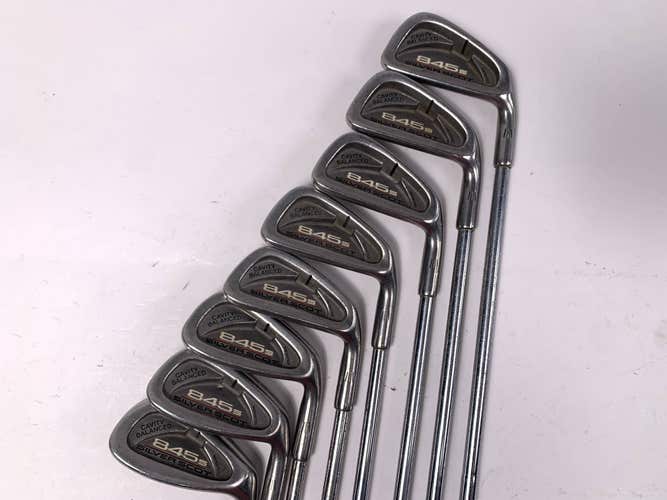Tommy Armour 845 S Silver Scot Iron Set 3-PW Tour Step Regular Steel Mens RH
