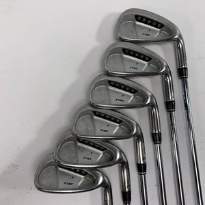 TaylorMade Rac OS Iron Set 4-9 Light Metal Regular Steel Mens RH