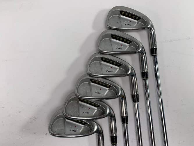 TaylorMade Rac OS Iron Set 4-9 Light Metal Regular Steel Mens RH