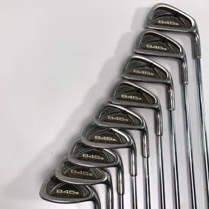 Tommy Armour 845 S Silver Scot Iron Set 3-PW+SW Tour Step Regular Steel Mens RH