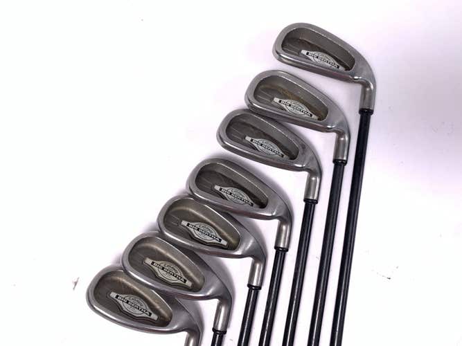 Callaway X-12 Iron Set 6-PW+SW+LW RCH 96 Regular Graphite Mens RH Midsize Grips