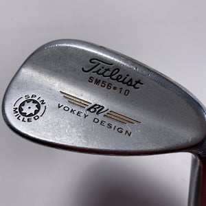 Titleist Vokey Spin Milled Sand Wedge SW 56* 10 True Temper DG Wedge Mens RH