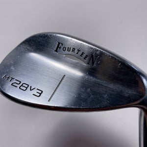 Fourteen MT-28 V3 Nickel Chrome Lob Wedge LW 58* 8 Fujikura 270 i Mens RH